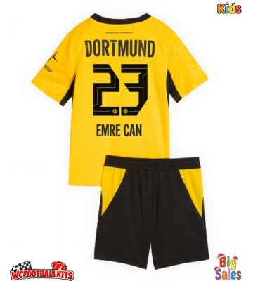 Borussia Dortmund Emre Can #23 Replica Home Stadium Kit for Kids 2026-27 Short Sleeve (+ pants)